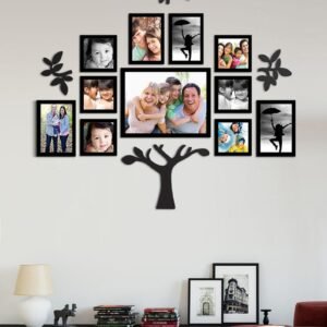 Custom Family Tree Photo Frame Wall Decor