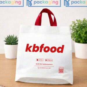 Printed Fiber Bags (Bottom Base Handle)